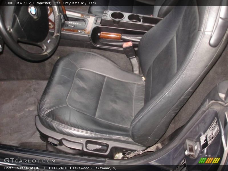 Steel Grey Metallic / Black 2000 BMW Z3 2.3 Roadster