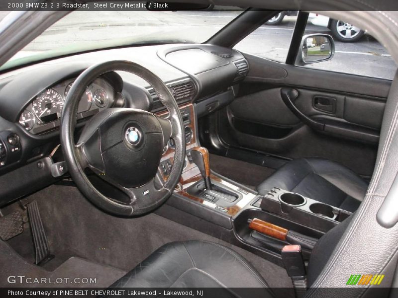 Steel Grey Metallic / Black 2000 BMW Z3 2.3 Roadster