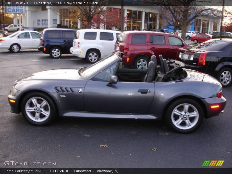 Steel Grey Metallic / Black 2000 BMW Z3 2.3 Roadster
