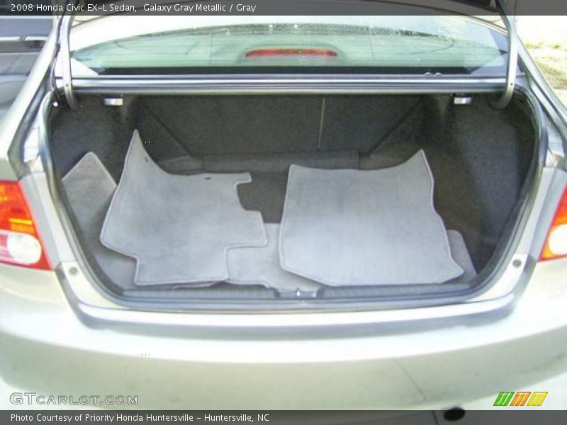 Galaxy Gray Metallic / Gray 2008 Honda Civic EX-L Sedan