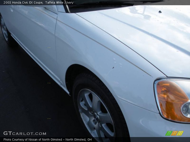Taffeta White / Ivory 2003 Honda Civic EX Coupe