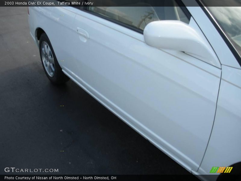 Taffeta White / Ivory 2003 Honda Civic EX Coupe