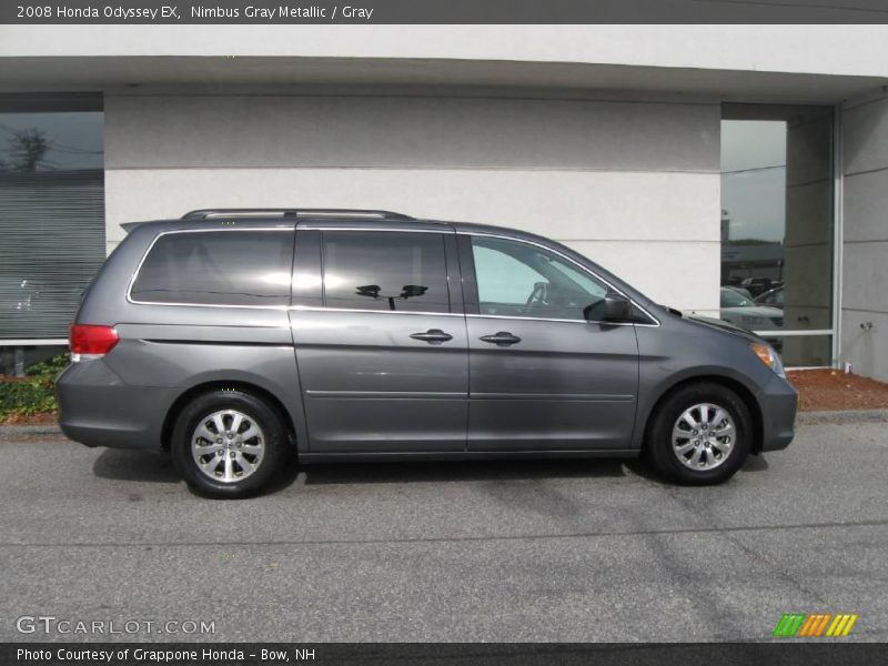 Nimbus Gray Metallic / Gray 2008 Honda Odyssey EX
