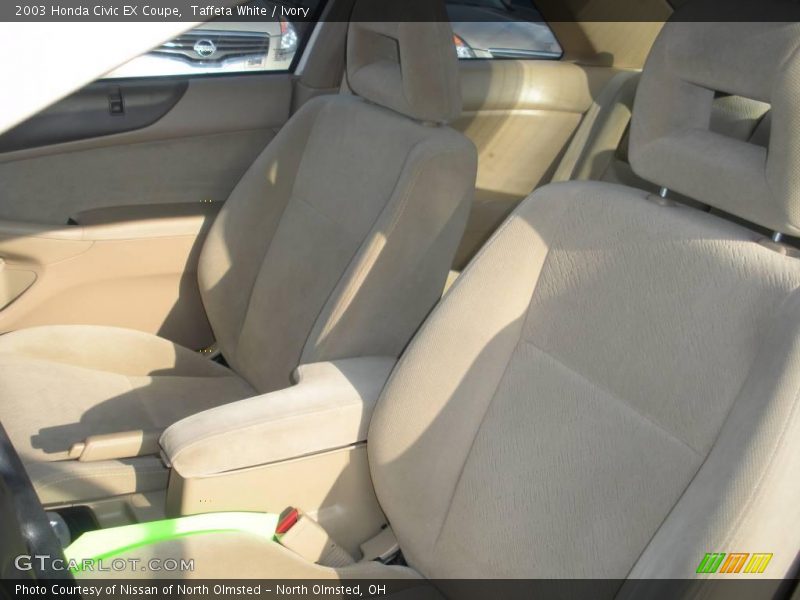 Taffeta White / Ivory 2003 Honda Civic EX Coupe