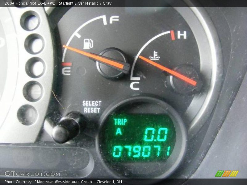 Starlight Silver Metallic / Gray 2004 Honda Pilot EX-L 4WD