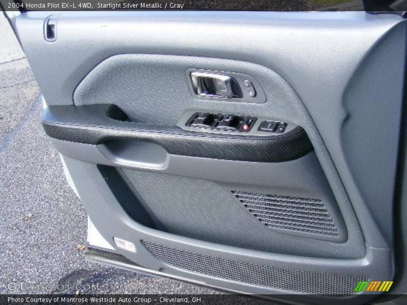 Starlight Silver Metallic / Gray 2004 Honda Pilot EX-L 4WD