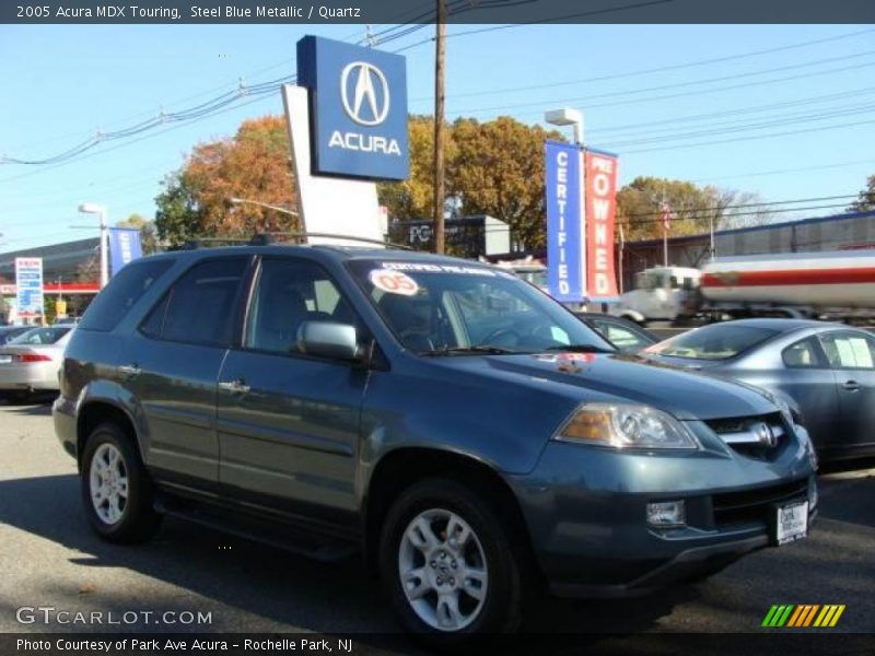 Steel Blue Metallic / Quartz 2005 Acura MDX Touring