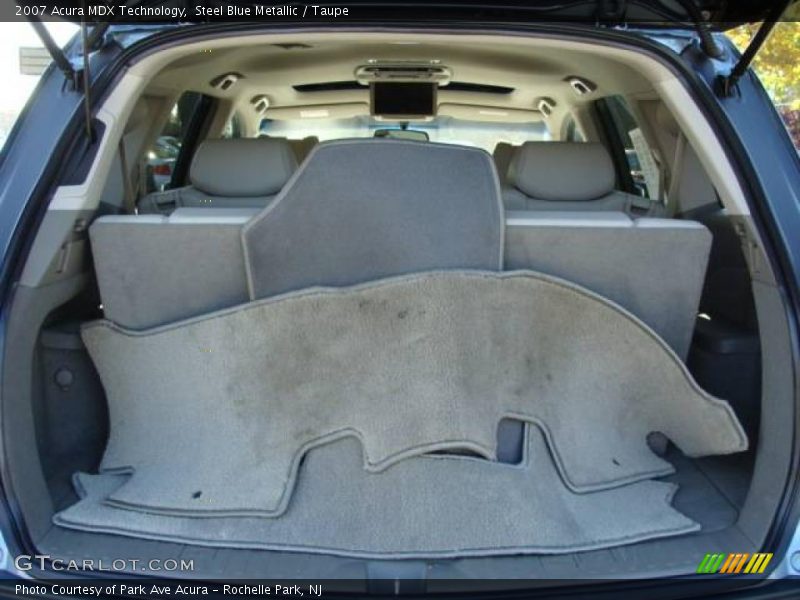 Steel Blue Metallic / Taupe 2007 Acura MDX Technology