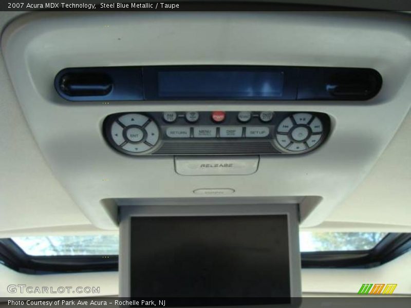 Steel Blue Metallic / Taupe 2007 Acura MDX Technology