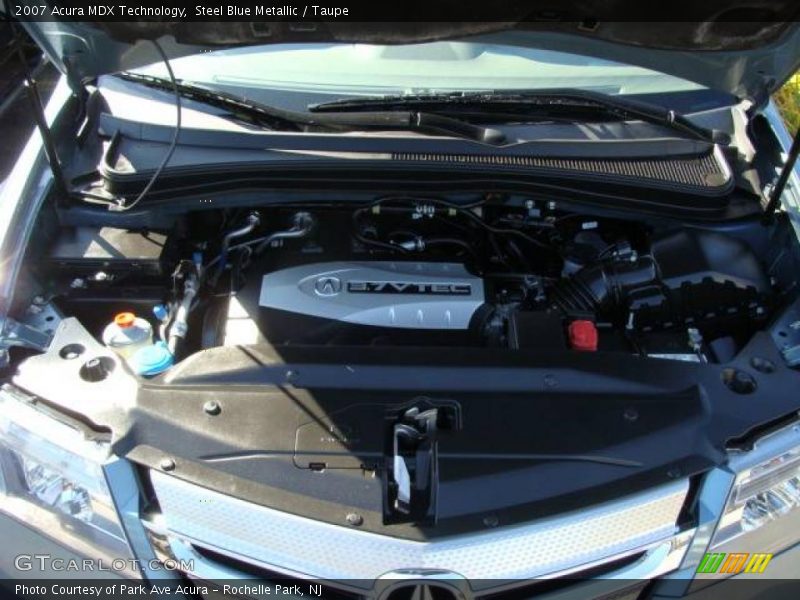 Steel Blue Metallic / Taupe 2007 Acura MDX Technology