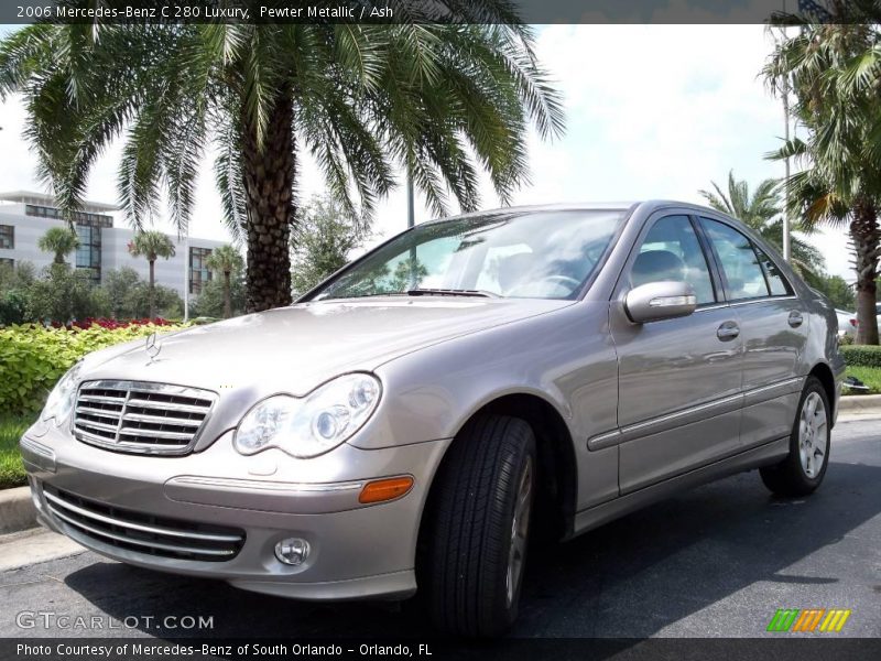 Pewter Metallic / Ash 2006 Mercedes-Benz C 280 Luxury