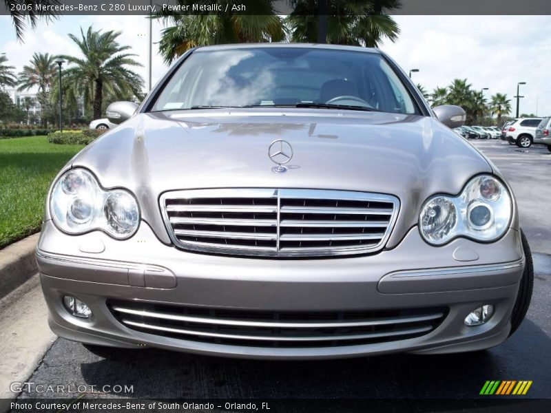 Pewter Metallic / Ash 2006 Mercedes-Benz C 280 Luxury