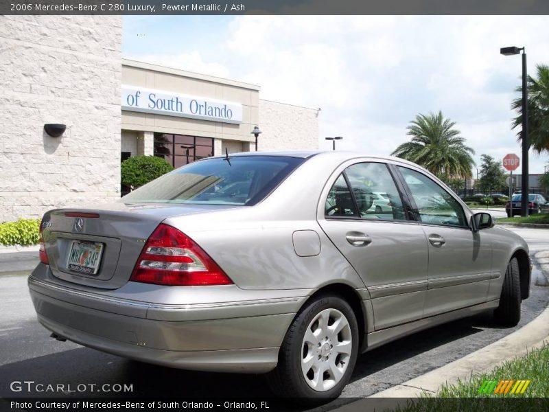 Pewter Metallic / Ash 2006 Mercedes-Benz C 280 Luxury