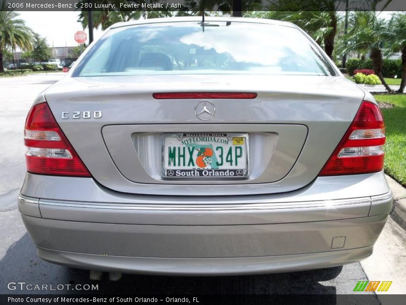 Pewter Metallic / Ash 2006 Mercedes-Benz C 280 Luxury