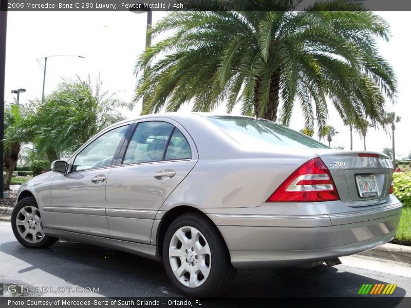 Pewter Metallic / Ash 2006 Mercedes-Benz C 280 Luxury
