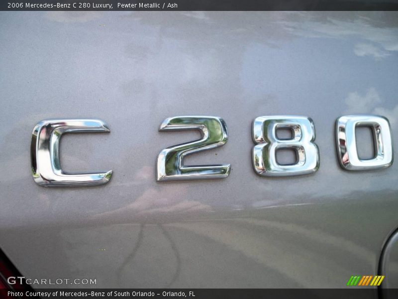 Pewter Metallic / Ash 2006 Mercedes-Benz C 280 Luxury