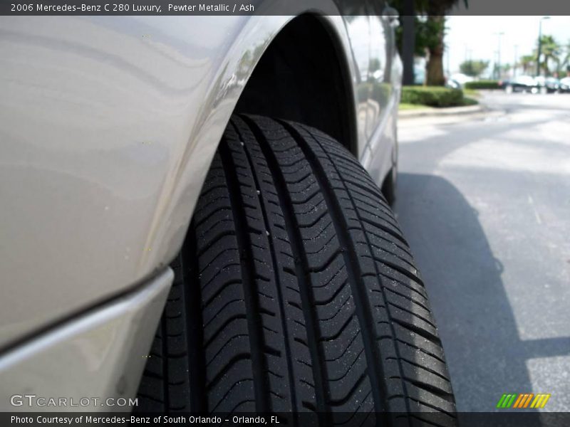 Pewter Metallic / Ash 2006 Mercedes-Benz C 280 Luxury