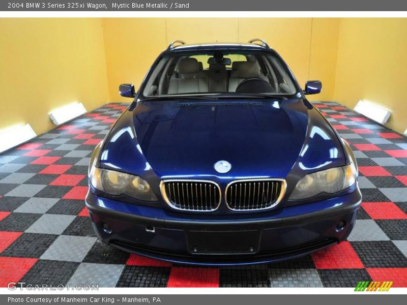 Mystic Blue Metallic / Sand 2004 BMW 3 Series 325xi Wagon