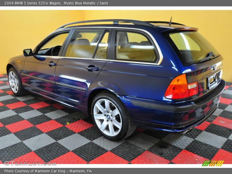 Mystic Blue Metallic / Sand 2004 BMW 3 Series 325xi Wagon