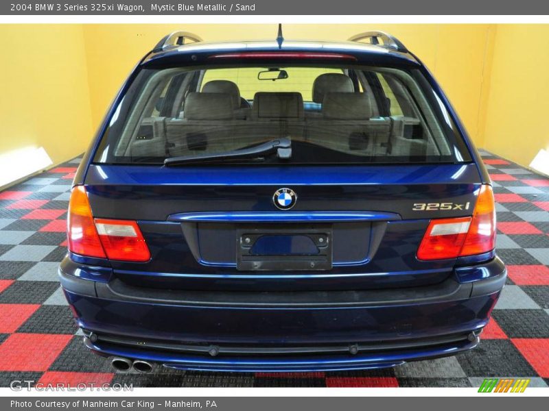 Mystic Blue Metallic / Sand 2004 BMW 3 Series 325xi Wagon