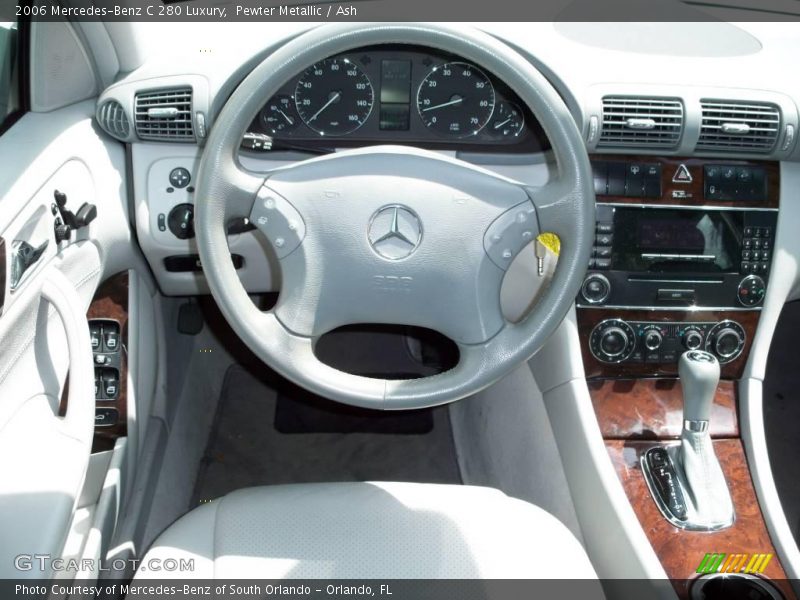 Pewter Metallic / Ash 2006 Mercedes-Benz C 280 Luxury