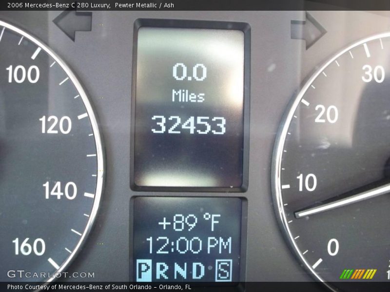 Pewter Metallic / Ash 2006 Mercedes-Benz C 280 Luxury