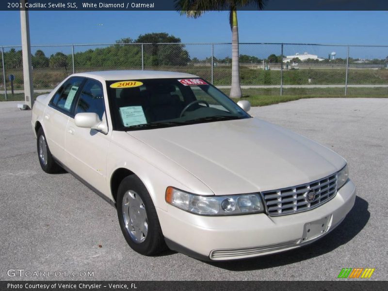 White Diamond / Oatmeal 2001 Cadillac Seville SLS