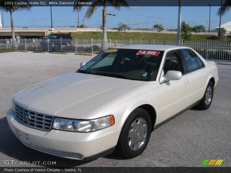 White Diamond / Oatmeal 2001 Cadillac Seville SLS