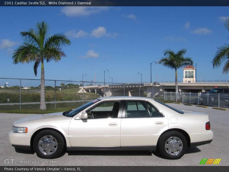 White Diamond / Oatmeal 2001 Cadillac Seville SLS