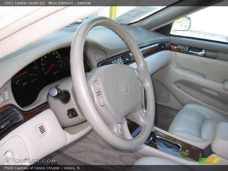 White Diamond / Oatmeal 2001 Cadillac Seville SLS