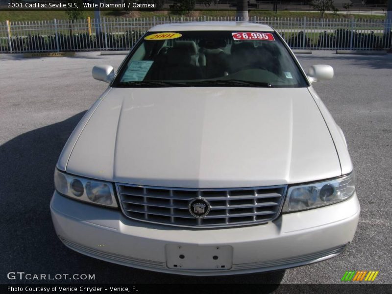 White Diamond / Oatmeal 2001 Cadillac Seville SLS