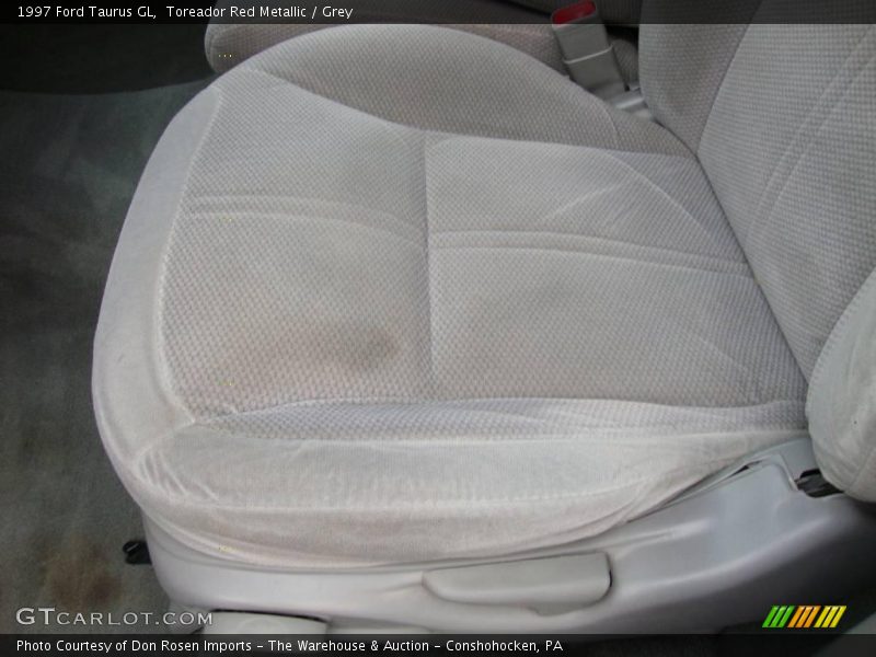 Toreador Red Metallic / Grey 1997 Ford Taurus GL