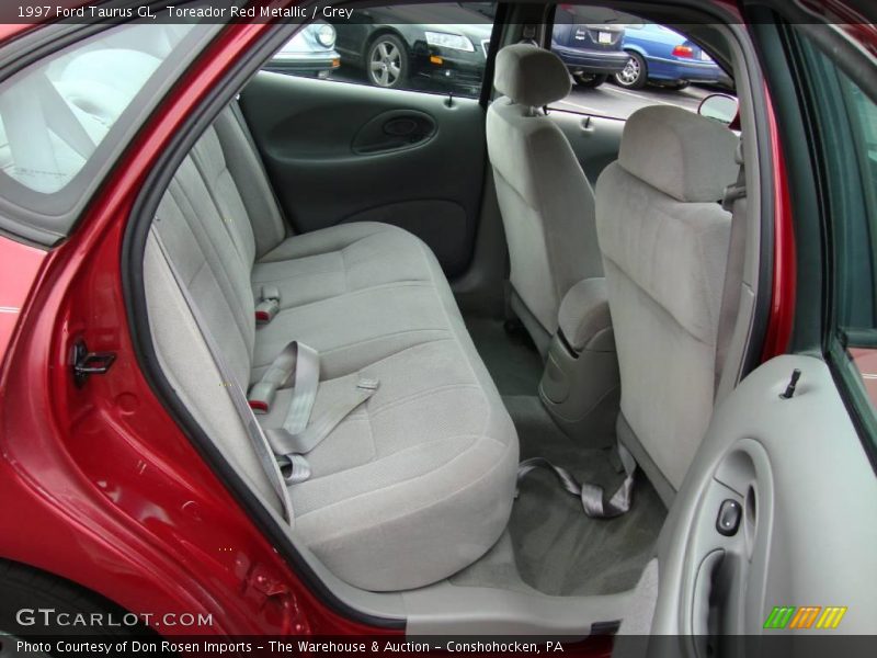 Toreador Red Metallic / Grey 1997 Ford Taurus GL