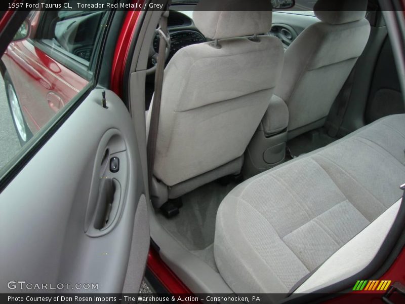 Toreador Red Metallic / Grey 1997 Ford Taurus GL