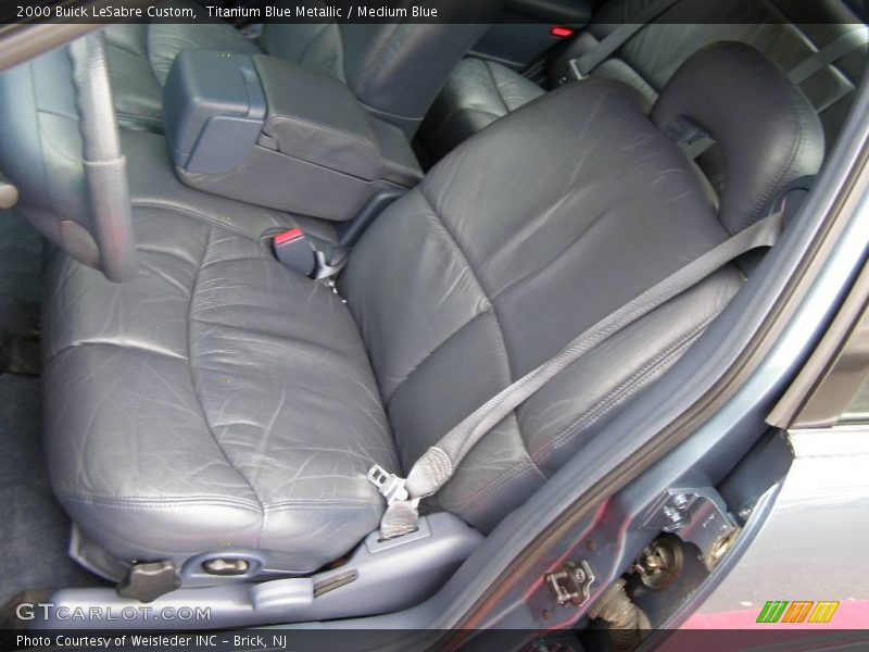 Titanium Blue Metallic / Medium Blue 2000 Buick LeSabre Custom
