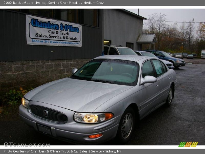 Sterling Silver Metallic / Medium Gray 2002 Buick LeSabre Limited