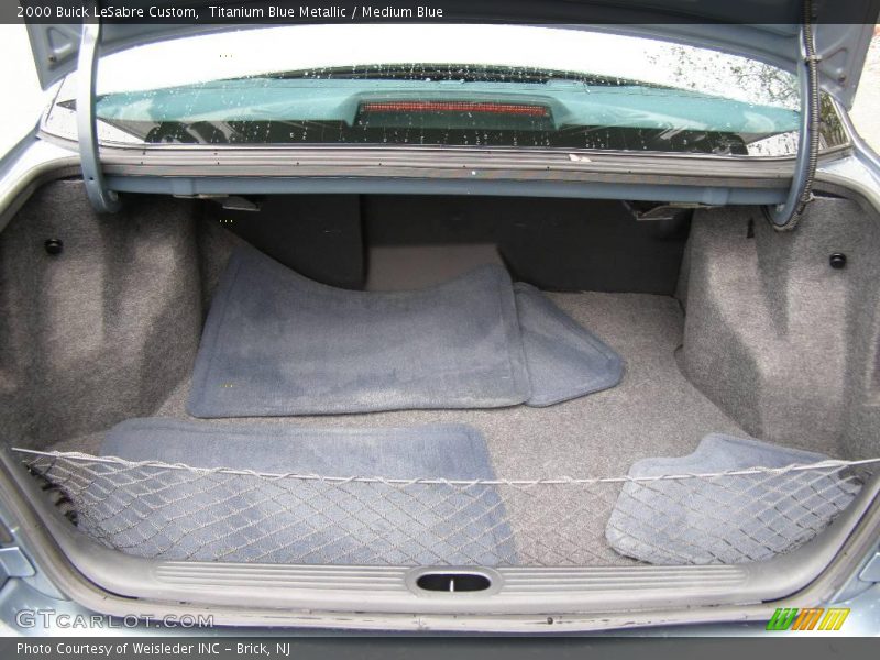 Titanium Blue Metallic / Medium Blue 2000 Buick LeSabre Custom