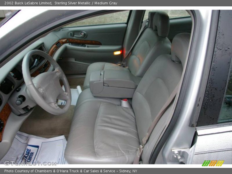 Sterling Silver Metallic / Medium Gray 2002 Buick LeSabre Limited