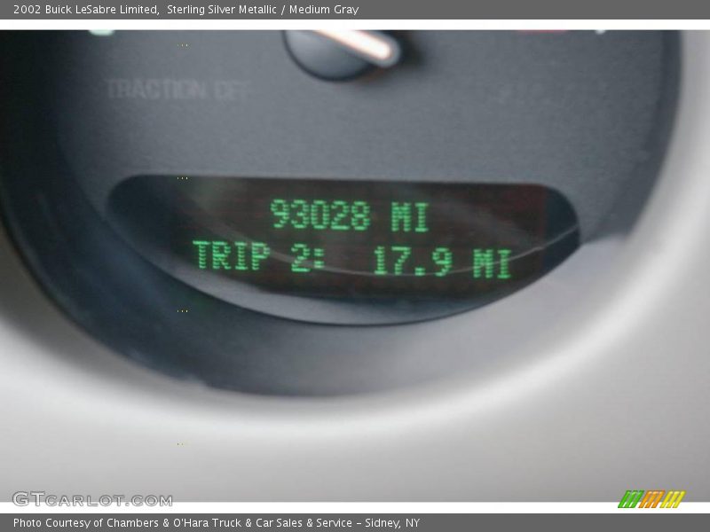 Sterling Silver Metallic / Medium Gray 2002 Buick LeSabre Limited