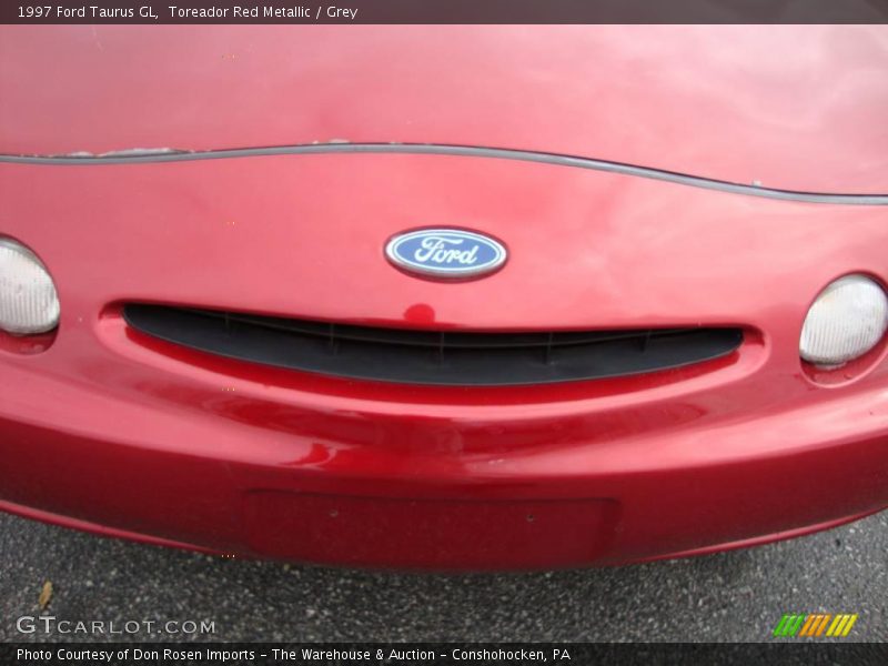 Toreador Red Metallic / Grey 1997 Ford Taurus GL