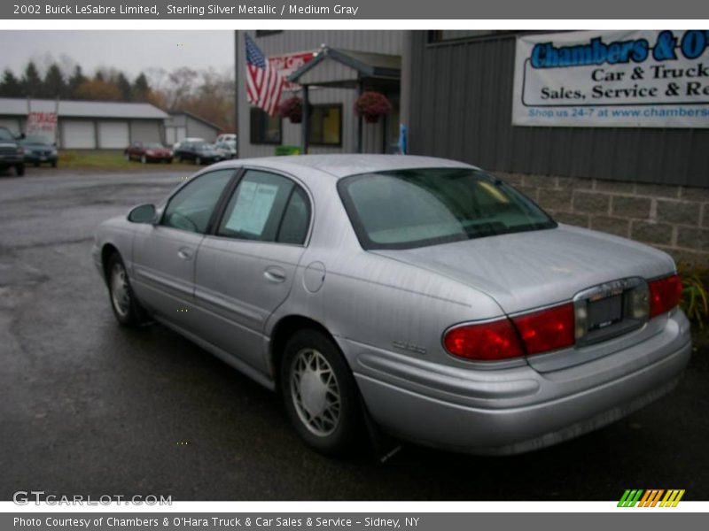 Sterling Silver Metallic / Medium Gray 2002 Buick LeSabre Limited