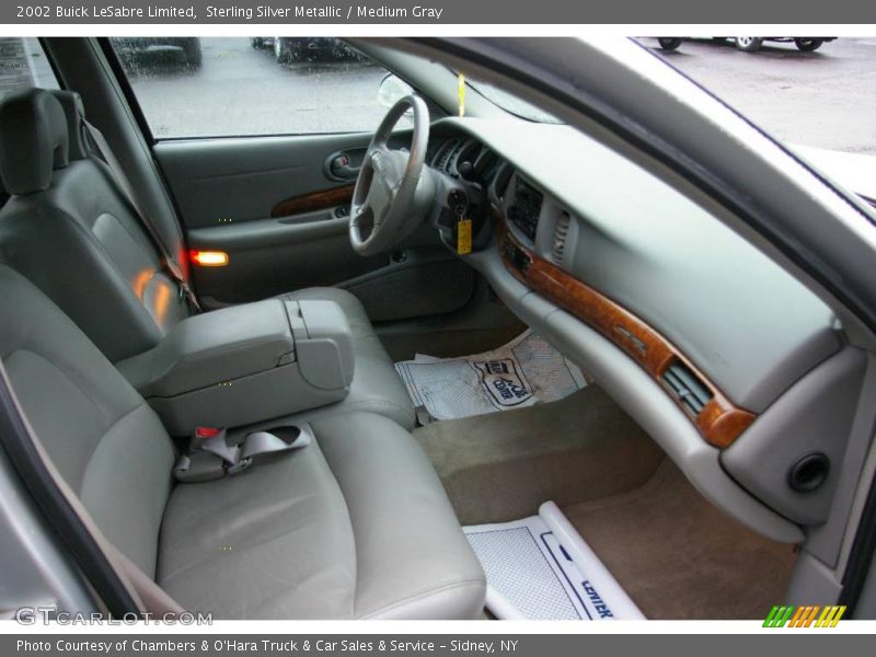 Sterling Silver Metallic / Medium Gray 2002 Buick LeSabre Limited