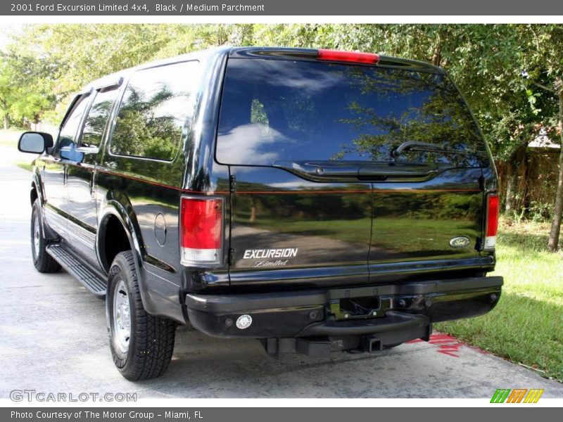 Black / Medium Parchment 2001 Ford Excursion Limited 4x4
