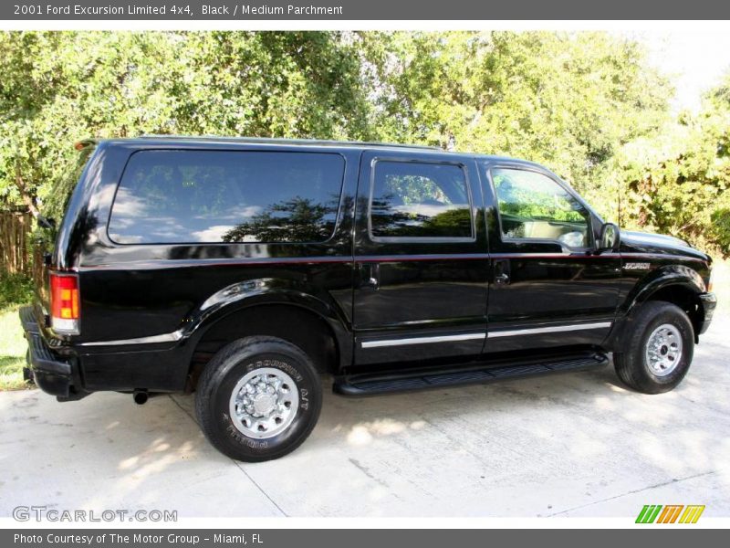 Black / Medium Parchment 2001 Ford Excursion Limited 4x4