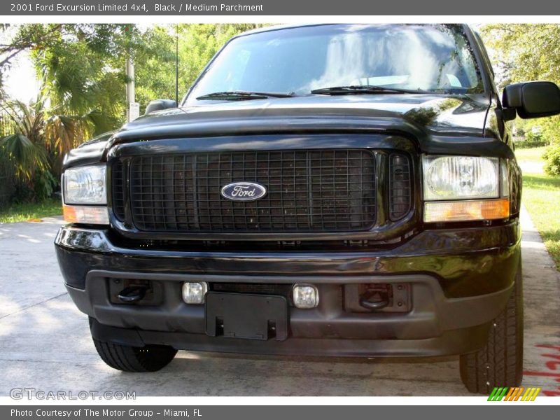 Black / Medium Parchment 2001 Ford Excursion Limited 4x4
