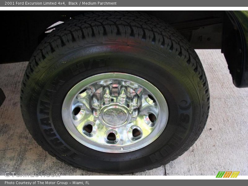 Black / Medium Parchment 2001 Ford Excursion Limited 4x4