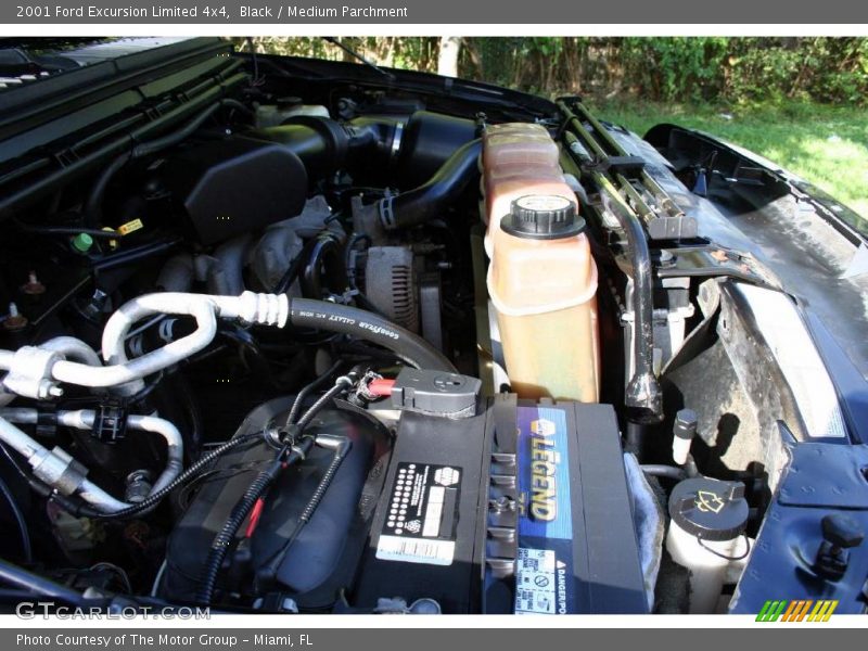 Black / Medium Parchment 2001 Ford Excursion Limited 4x4