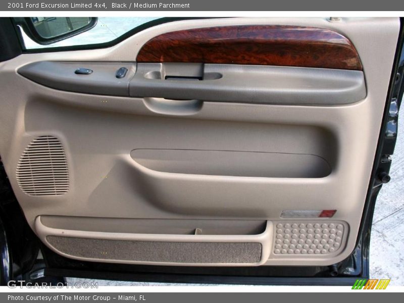Black / Medium Parchment 2001 Ford Excursion Limited 4x4
