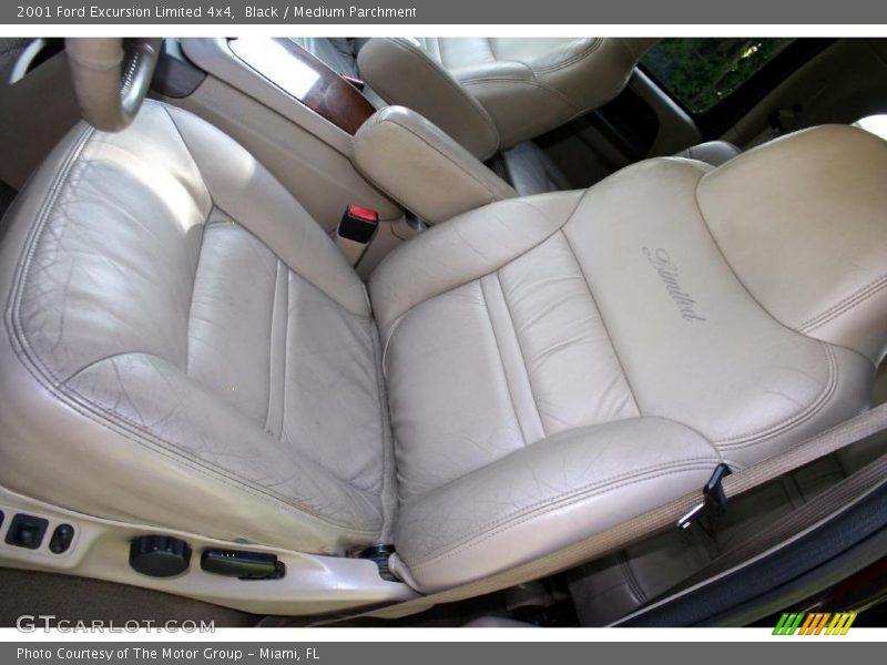 Black / Medium Parchment 2001 Ford Excursion Limited 4x4