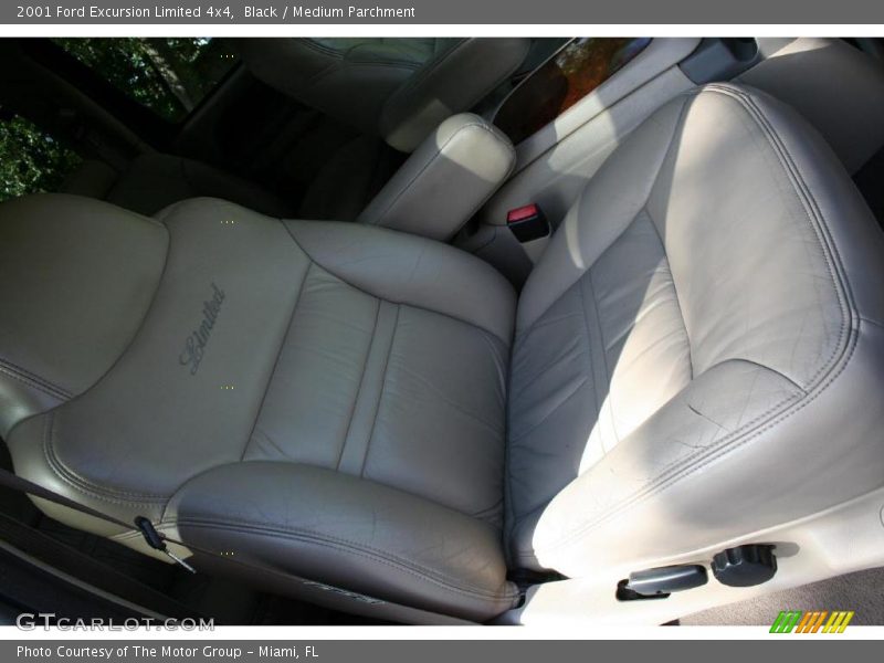Black / Medium Parchment 2001 Ford Excursion Limited 4x4